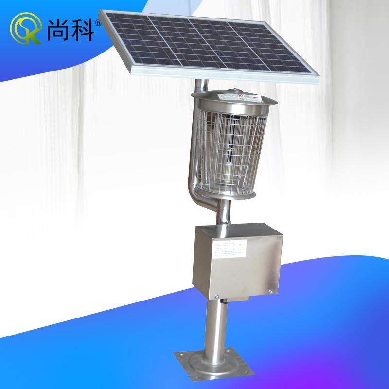 太阳能频振式杀虫灯公园农用果园灭蚊灯厂家SK-MW-8A